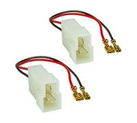 tomzz Audio 7103-000 Adaptateur de Haut-Parleur (Set de 2) sur DIN Compatible avec Audi Daihatsu Hyundai Ford Kia Subaru Suzuki Mazda