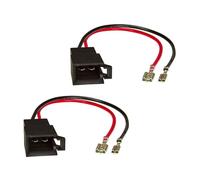 tomzz Audio 7103-001 Adaptateur de Haut-Parleur (Set de 2) sur DIN Compatible avec Dacia Opel Renault Seat Skoda Volvo VW