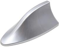Ton argent aileron requin en plastique Voiture Style Signal radio AM/FM Antenne Antenne