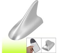 Ton Argent Nageoire Requin Modèle Sticky Antenne pour Véhicule Voiture Auto
