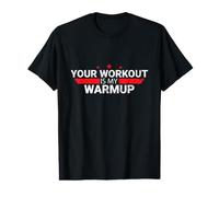 Ton entraînement est Mon échauffement T-Shirt Graphique avec Valeur