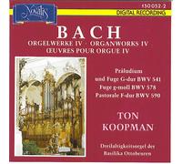 Ton Koopman - J. S. Bach: Works Of Organ IV Ton Koopman (UK Import)