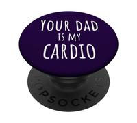 Ton père est drôle pour Mon Cardio PopSockets PopGrip Adhésif