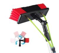 TONAUA Kit Nettoyage Panneaux Solaires,Perche Telescopique Nettoyage Toiture,Brosse Telescopique de Nettoyage,Toit De Véranda Extensible,Nettoyage De Panneaux Photovoltaïques Et Solaires