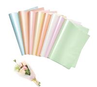 TONAUP 120 Feuilles Papier de Soie Cadeau, 8 Couleurs Larcenciel Papier de Soie 30x21cm Papier de Soie Emballage Métallique Papier de Soie Emballage Coloré Pour Mariage, Fête, Sac, Colis, Pompon