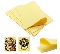 TONBAO Lot de 3 peaux d'entraînement double face pour tatouage - 20 x 30 x 0,3 cm - Faux exercices pour accessoires de tatouage, débutants et artistes de tatouage expérimentés…