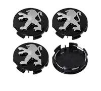 TonBE Auto Cache Moyeu pour Peugeot 308 2011-2013, ABS Centre de Jante Capuchons Auto Cache Moyeux Capuchons De Centre Cache de Roue Centrale Accessoires,B