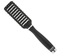 TONDEO Curved Vent Brush ATELIER STYLE | Brosse à sèche-cheveux antistatique haute technologie | Flux d'air optimal grâce au corps de la brosse incurvé | Poils en nylon thermique résistants à la