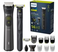 Tondeuse 14-en-1 - PHILIPS - Series 9000 - Technologie OneBlade - 27 hauteurs de coupe - Autonomie 120 min