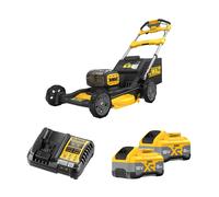 Tondeuse 2 x 18V DCMWSP156N-XJ + 2 batteries 18V 8 Ah + 1 chargeur DCB1104-QW DEWALT
