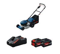 Tondeuse 2 x 18V GRA 18V2-46 SP + 2 Batteries EXPERT 8 Ah + 1 Chargeur EXAL18V-160 BOSCH