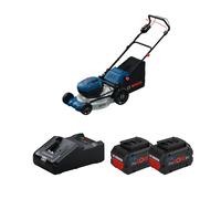 Tondeuse 2 x 18V GRA 18V2-46 SP + 2 batteries Procore 18V 8 Ah + 1 chargeur GAL 18V-160 BOSCH