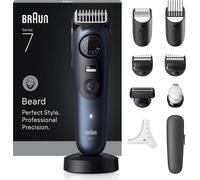 Tondeuse à barbe Braun 7 80789809, alimentation/batterie, bleu foncé