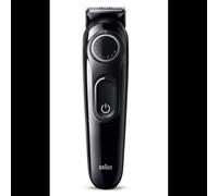 Tondeuse à barbe Braun BeardTrimmer 3 BT3400 batterie intégrée 50min longueurs 0,5-10mm pas 0,5mm noir