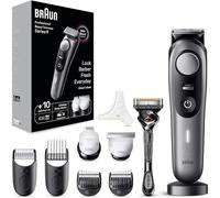 Braun BeardTrimmer BT9420 Batterie 40 2 cm Mouillé & sec Noir, Gris