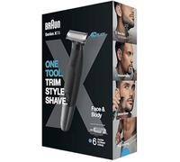 Braun Series X XT5200 Rasoir à grille Tondeuse Noir, Métallique