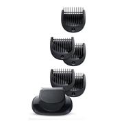 Tondeuse À Barbe EasyClick + 5 Pièces De Peigne, Compatible Avec Les Rasoirs Électriques Braun, Séries 5, 6, 7