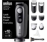 Tondeuse A Barbe Electrique Pour Hommes Series 9 BT9565, Titane, Etanche, Coffret De Rasage Avec +14 Outils De Barbier, Lame Pro Blade, 52 Longueurs Pour Raser Le Visage, Kit Avec Accessoires