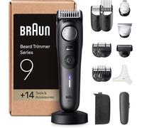 Tondeuse A Barbe Electrique Pour Hommes Series 9 BT9565, Titane, Etanche, Coffret De Rasage Avec +14 Outils De Barbier, Lame Pro Blade, 52 Longueurs Pour Raser Le Visage, Kit Avec Accessoires