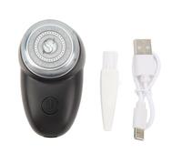 Tondeuse à barbe électrique rechargeable P20, mini tondeuse à barbe portable de voyage pour hommes, type C, charge rapide