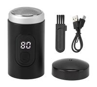 Tondeuse à Barbe électrique Rechargeable USB, étanche IP7X, Lavable, 65 000 TR/Min, Portable et numérique.