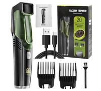 Tondeuse à barbe électrique - Tondeuse à barbe électrique pour homme | Tondeuse à barbe rechargeable pour moustache et pattes, coupe-barbe étanche Ipx6 avec 2 peignes à moustache