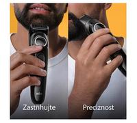 Tondeuse à barbe et à cheveux - BRAUN - 3420 Grey - 40 réglages de longueur - Fonctionnement sans fil - Mixte