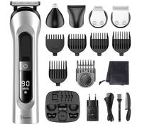 Tondeuse à Barbe - Hatteker - Rechargeable 5 en 1 - Sans fil - Accessoires inclus - Tondeuse de précision