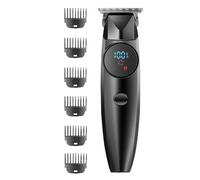 Tondeuse À Barbe Homme - Tondeuse Barbe Et Coupe De Cheveux Avec Batterie Longue Durée Et Prise En Main Anti-Dérapante | Réduction De Bruit Pour Rasage Personnel Soins Barbiers