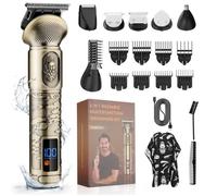 Tondeuse à barbe - INF - 6 en 1 - Moteur puissant - IPX4 - Accessoires inclus