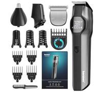 Tondeuse à barbe kensen pour homme, tondeuse à cheveux, rasoir pour le corps, tondeuse à poils du nez, tondeuse à barbe pour homme IPX7 étanche