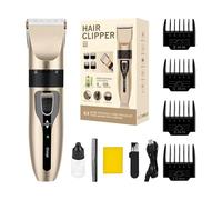 Tondeuse à barbe pour homme : coupe-ligne électrique sans fil, couteau de préparation rechargeable | Kit de rasage professionnel imperméable avec bordures et revêtements pour coupes de cheveux et P