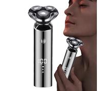 Tondeuse À Barbe Pour Hommes,Ajustable, Rechargeable, Portable,Rasoirs Électriques Humides Et Secs Pour Hommes | pour Père Mari Petit-Ami Quotidien Voyage Affaires Extérieur