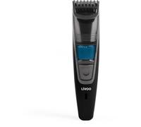 Tondeuse à barbe rechargeable - LIVOO - DOS186 - 5 W - 90 min - Jusqu’à 10 mm - 20 longueurs - Noir / Bleu