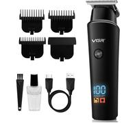 Tondeuse à barbe sans fil pour homme, Rasoir électrique rechargeable avec batterie de 500 min, coupe de cheveux du corps