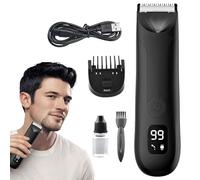 Tondeuse à barbe, Terrimer à barbe électrique - Mini voyage étanche | Tondeuse à barbe sans fil pour hommes, outils de soins
