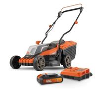 Tondeuse à batterie 20V 34 cm de coupe DUAL POWER POWDPGLWS1 - Batterie 4Ah et chargeur inclus - Moteur brushless