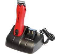 Tondeuse à batterie AESCULAP-FAVORITA CL avec 2 batteries lithium-ion et station de charge. Dans un coffret pratique avec huile de coupe (90 ml) et mode d'emploi.