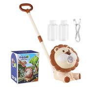 Tondeuse à bulles en forme de lion - Jouet en mousse automatique