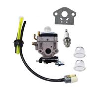 Tondeuse À Carburateur 1107 Cg430 MP15 1E40-5 43CC 52CC CG430 CG520 BC430 BC520 Gazon Coupe De Brosse Remplace le Carburateur(Kit 1)