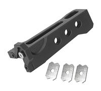 Tondeuse à Chants et Rabot à Bord Manuel en Alliage D'Aluminium pour le Travail du Bois, Grattoir à Chanfrein R1 R2 R3 pour une Coupe Rapide