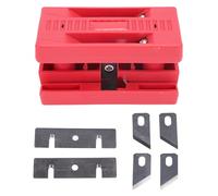 Tondeuse à chants manuelle, raboteuse d'angle portable, outil de travail du bois avec 6 lames pour la décoration d'armoires de meubles