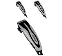 Tondeuse à cheveux 10W Grise Tête de coupe inox Démontable et interchangeable 4 sabots