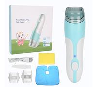 Tondeuse à cheveux avec forte puissance d'aspiration en acier inoxydable et céramique - Peigne pour enfants - Avec bac de récupération - Étanche - Pour bébés et nouvelles mères