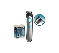 Cecotec Tondeuse Barbe et Cheveux Homme PrecisionCare Multigrooming Trimmer. Multigrooming Avec 6 têtes,5 Peignes de 3/6/9/12/15mm et 2 Peignes Réglables de 1 à 10mm et de 11 à 20 mm,Protection IPX7