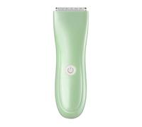Tondeuse à Cheveux Coupe-cheveux Léger pour Bébé Rechargeable Vert | Abs et Acier Inoxydable, Prise en Main Confortable, Puissance Élevée, Usage Simple pour -né
