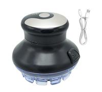 Tondeuse à cheveux courts en forme d'ovni - Tondeuse électrique pour homme pour la maison | à cheveux rotative, étanche IPX6, chargement USB, affichage numérique, verrouillage de voyage, soin