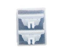 Tondeuse À Cheveux Domestique, Tondeuse For Animaux De Compagnie, Lame En Céramique, Outil Universel, 30 Dents, Pièces De Rechange, Tête De Coupe, Pièces De Tondeuse À Cheveux(White-2PCS)