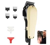 Tondeuse à cheveux électrique filaire avec tondeuse à lame en T pour hommes, kit de coupe de cheveux professionnel pour barbiers, lames en acier inoxydable, faibles vibrations