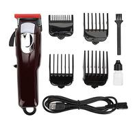 Tondeuse à cheveux électrique, MAGT Professional sans fil USB tondeuse électrique coupe-cheveux Cutter Clipper en acier